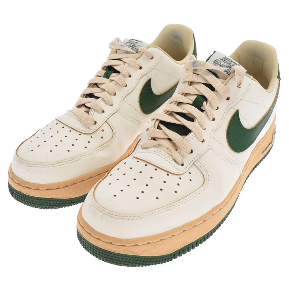 NIKE (ナイキ) WMNS AIR FORCE 1 LOW Green and Muslin ウィメンズ