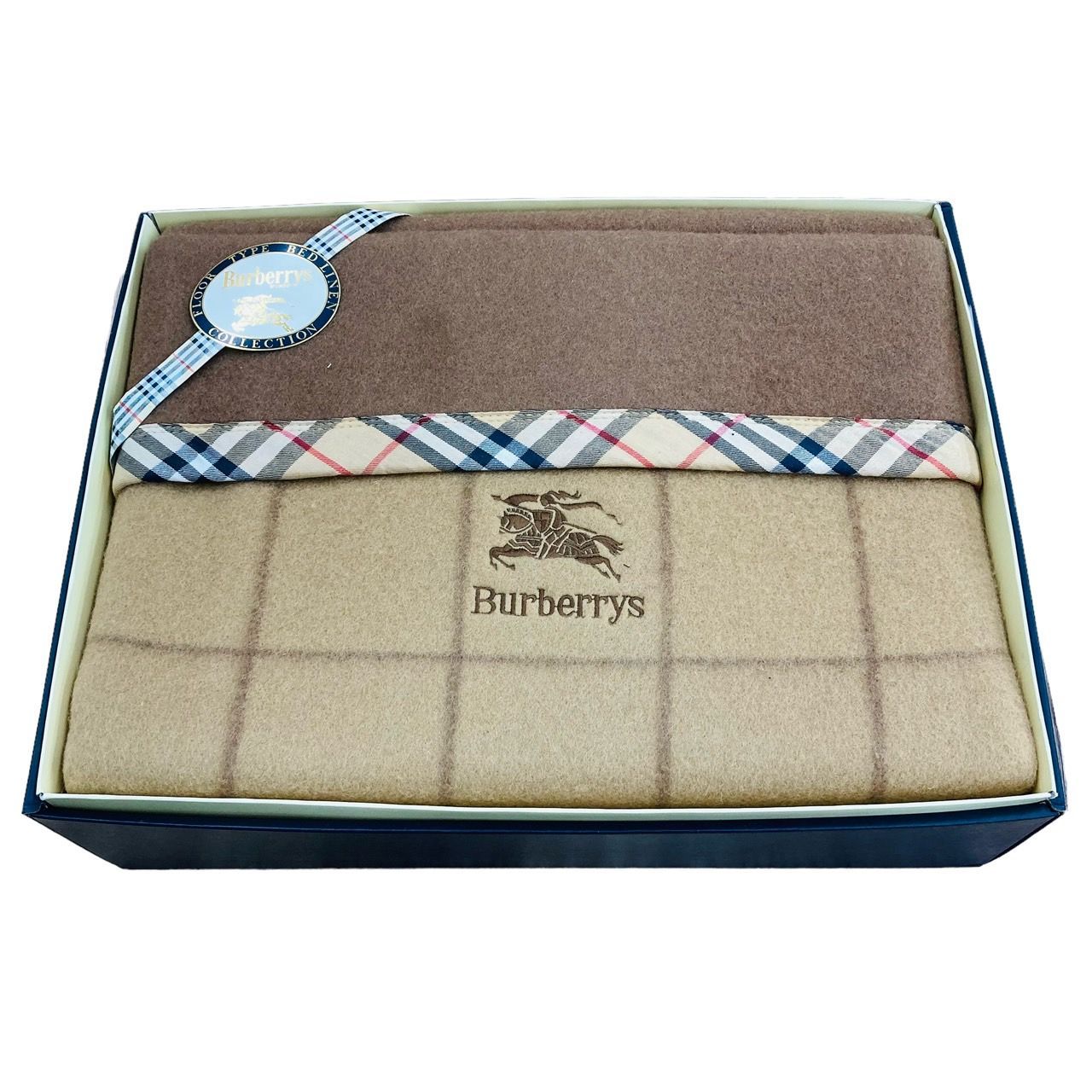 BURBERRY バーバリー ノバチェック 純毛毛布【BB 001】ウール BURBERRY