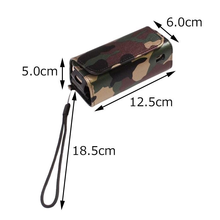 ヒョウ柄】アイコスイルマ IQOS ILUMA 適合品 収納 ケース カバー