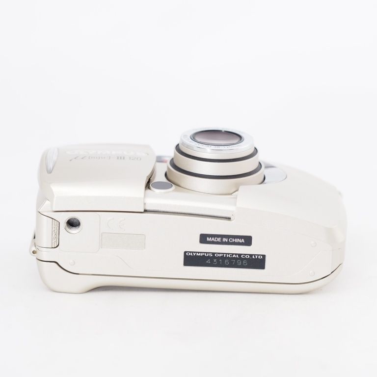 OLYMPUS オリンパス ミュー［mju:］μIII 120 ゴールド コンパクト