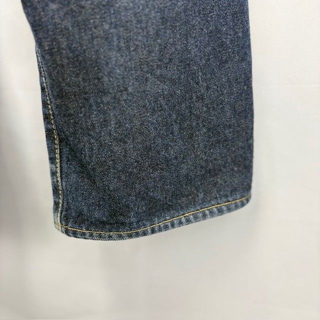  EVISU 赤耳 ロゴパッチ デニムボトム ジーンズ サイズW 29 02 ストレートデニム デニム ジーンズ
