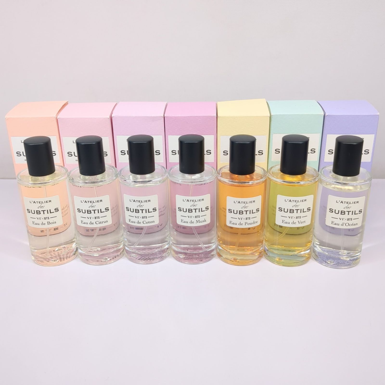 口コミ・レビューで人気商品を探そう L'Atelier メルカリ - 7点セット 香水 VT×BTS Subtils des その他