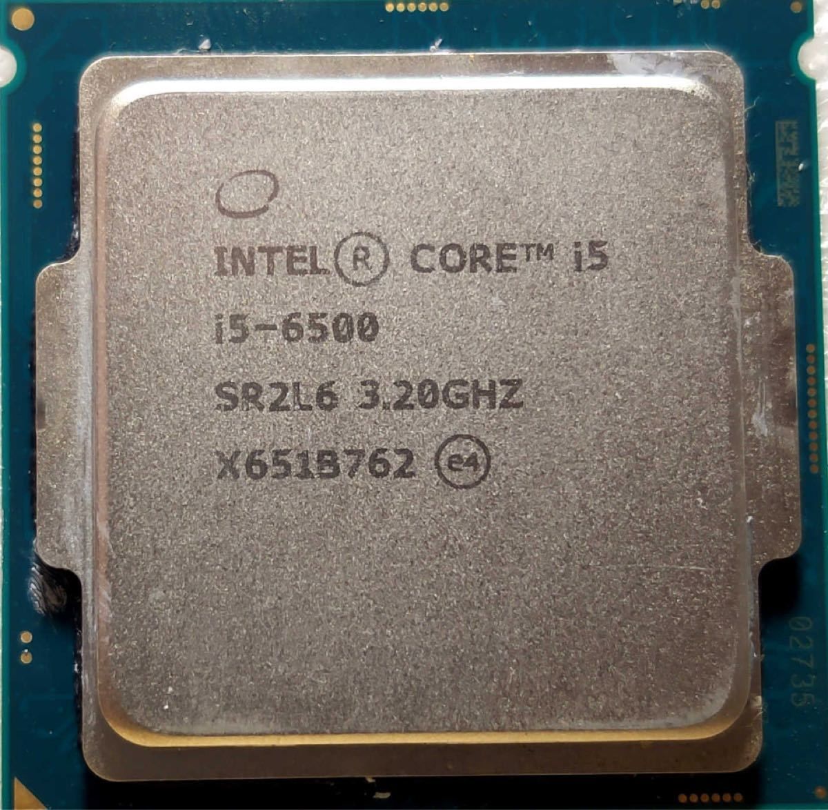 動作品CPU Intel Core i5 i5-6500 3.2GHz - メルカリ