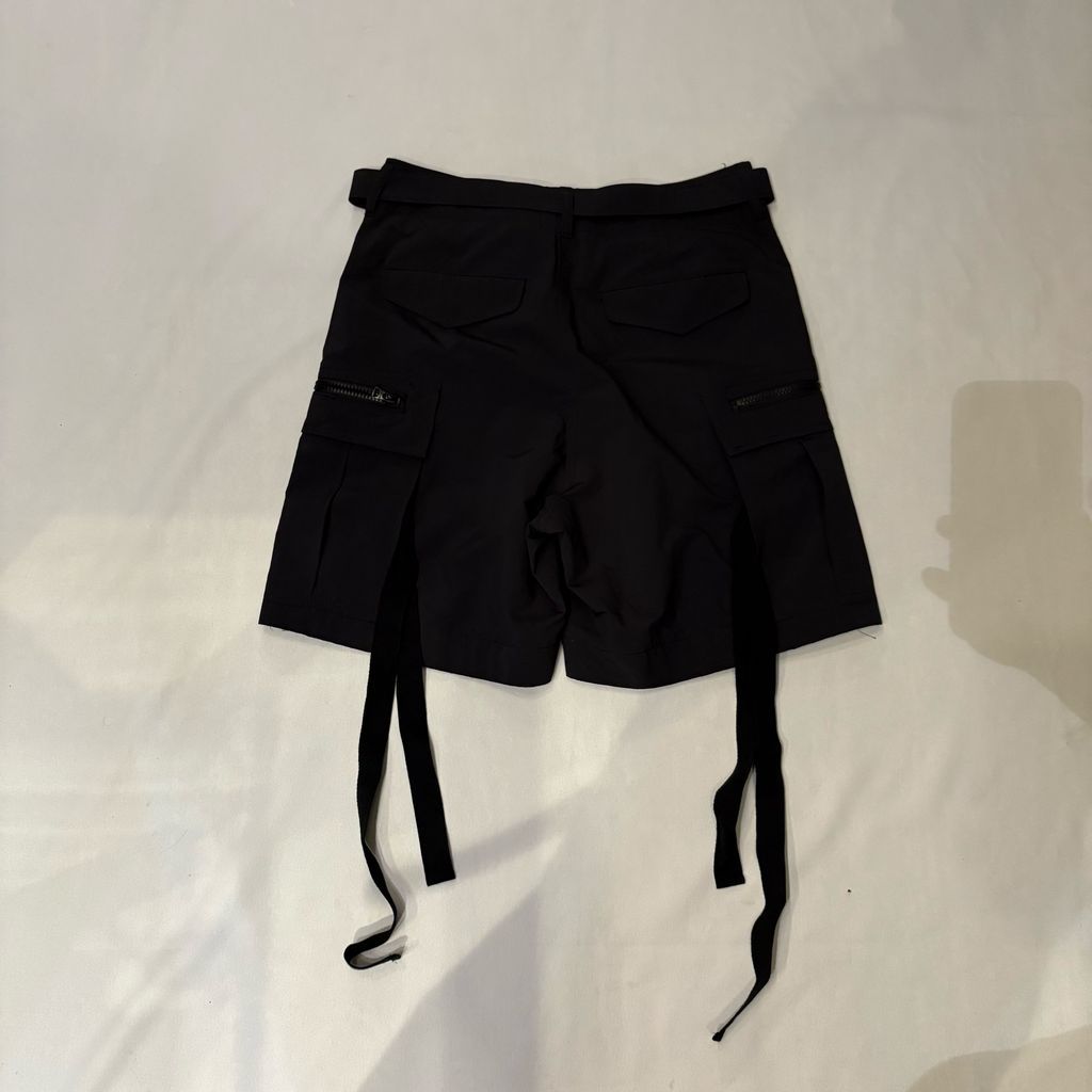 Sacai サカイ 24SS Matte Taffeta Shorts ハーフパンツ 24