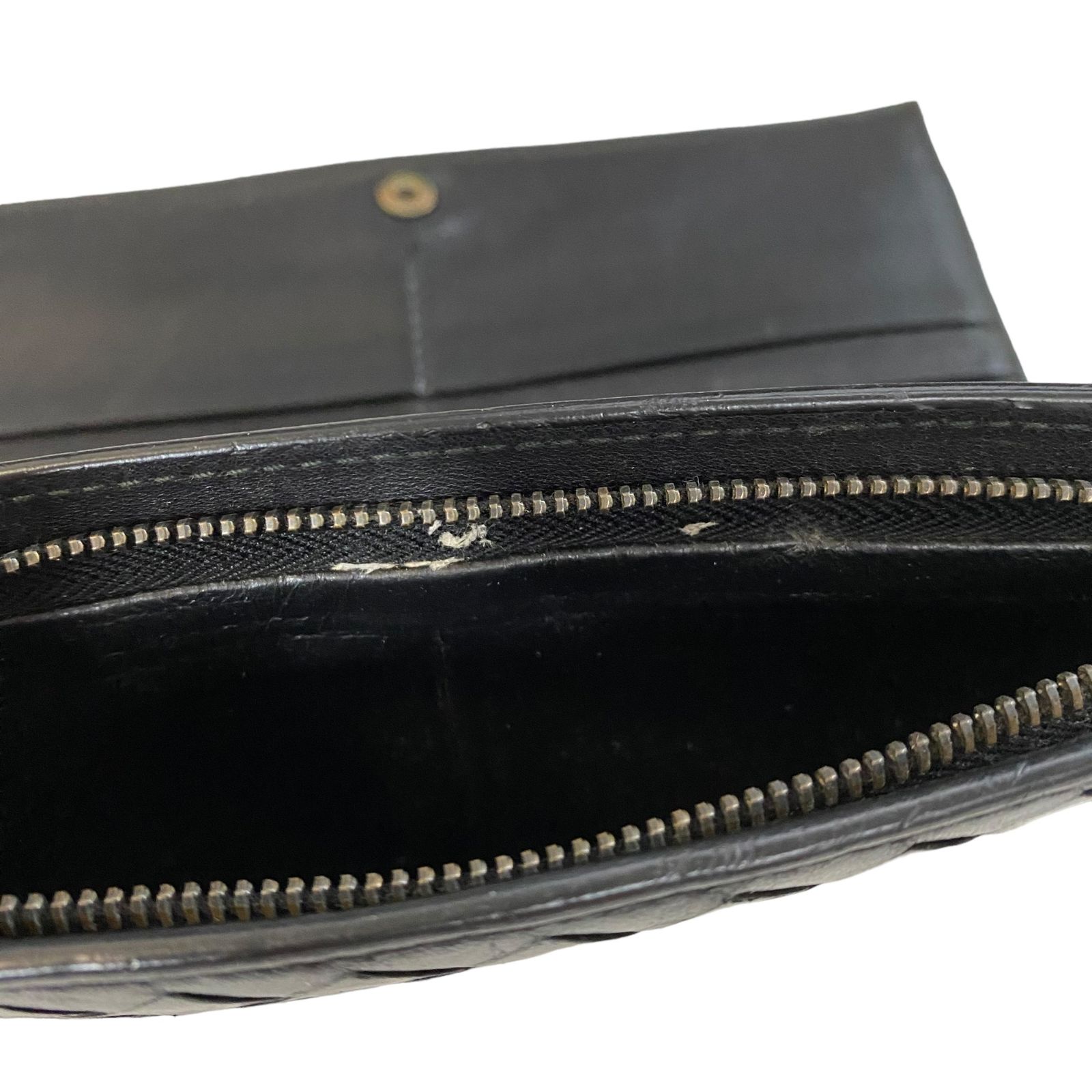 【ボッテガヴェネタ】未使用　イントレチャート　長財布　二つ折り財布 ☆送料関税込☆BOTTEGA VENETA イントレチャート 二つ折り長財布