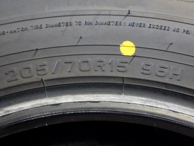 K331 ◆ 製造 約8.5部山◆DUNLOP GRANDTREK PT3◆205 70R15◆4本