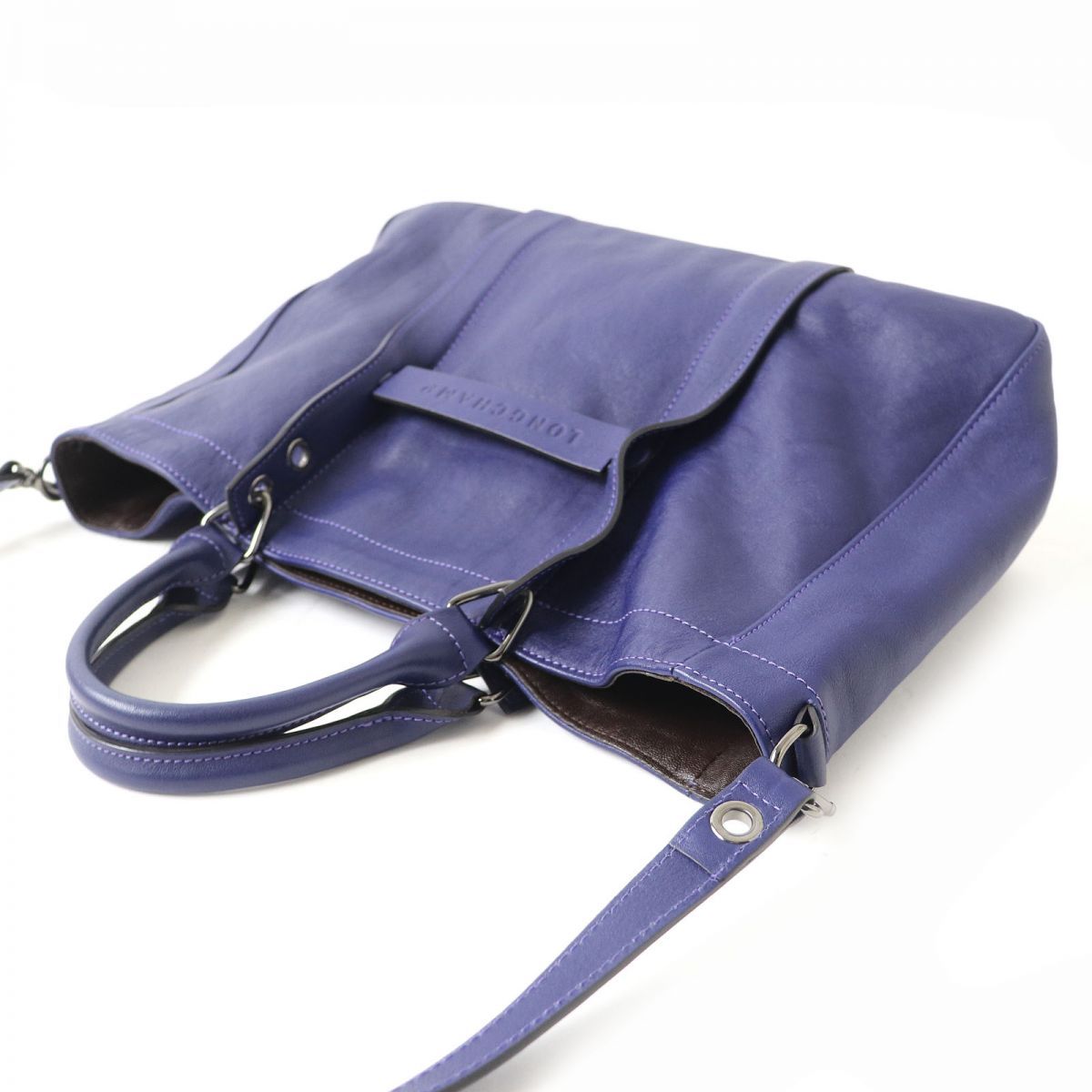 美品△定価147,400円 LONGCHAMP ロンシャン L1285770280 3DL トップ 