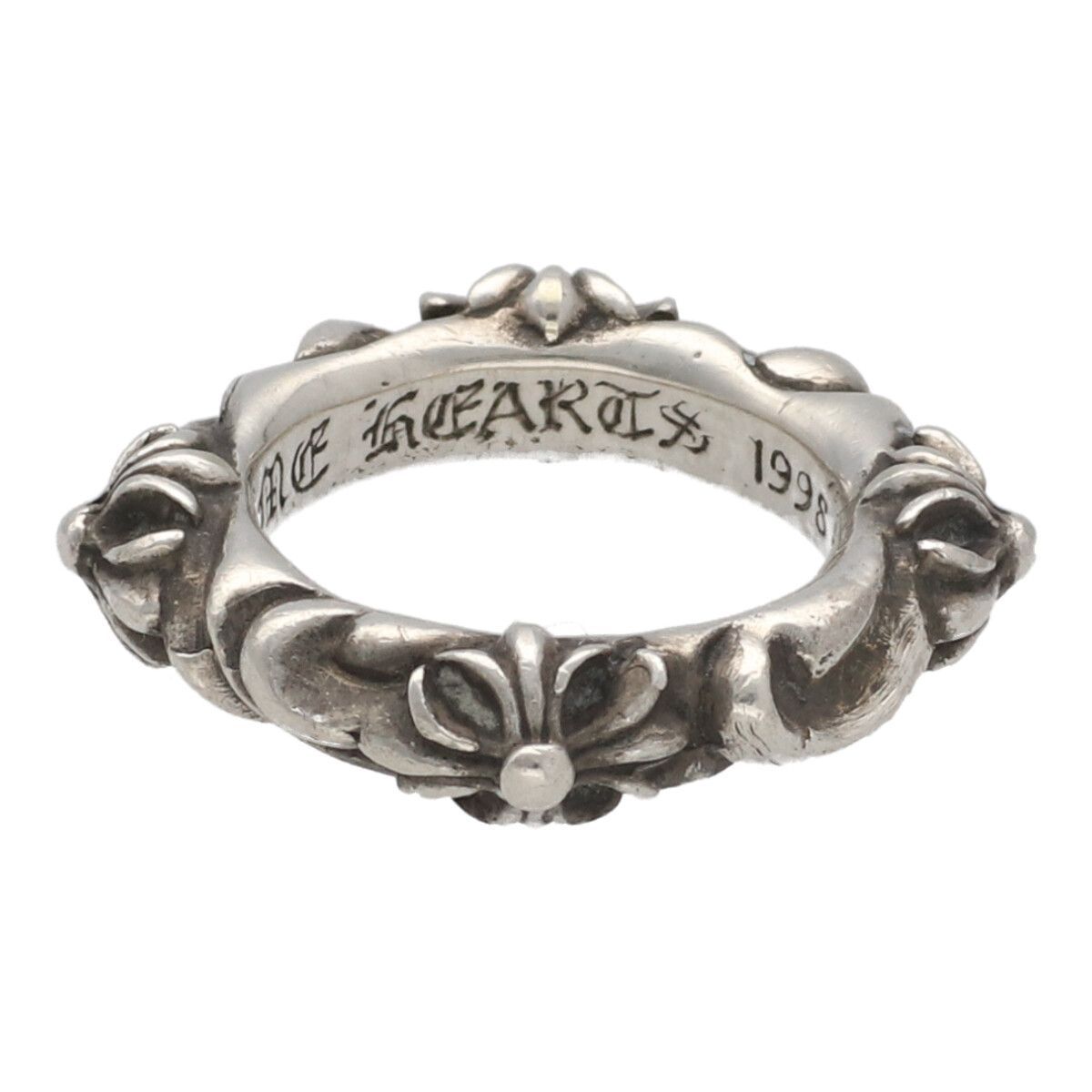中古】 CHROME HEARTS クロムハーツ SBTバンド リング 7号 SV925 
