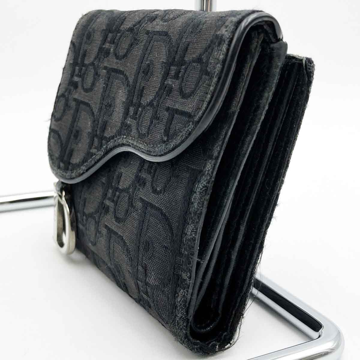 Christian Dior クリスチャンディオール トロッター 二つ折り財布 財布