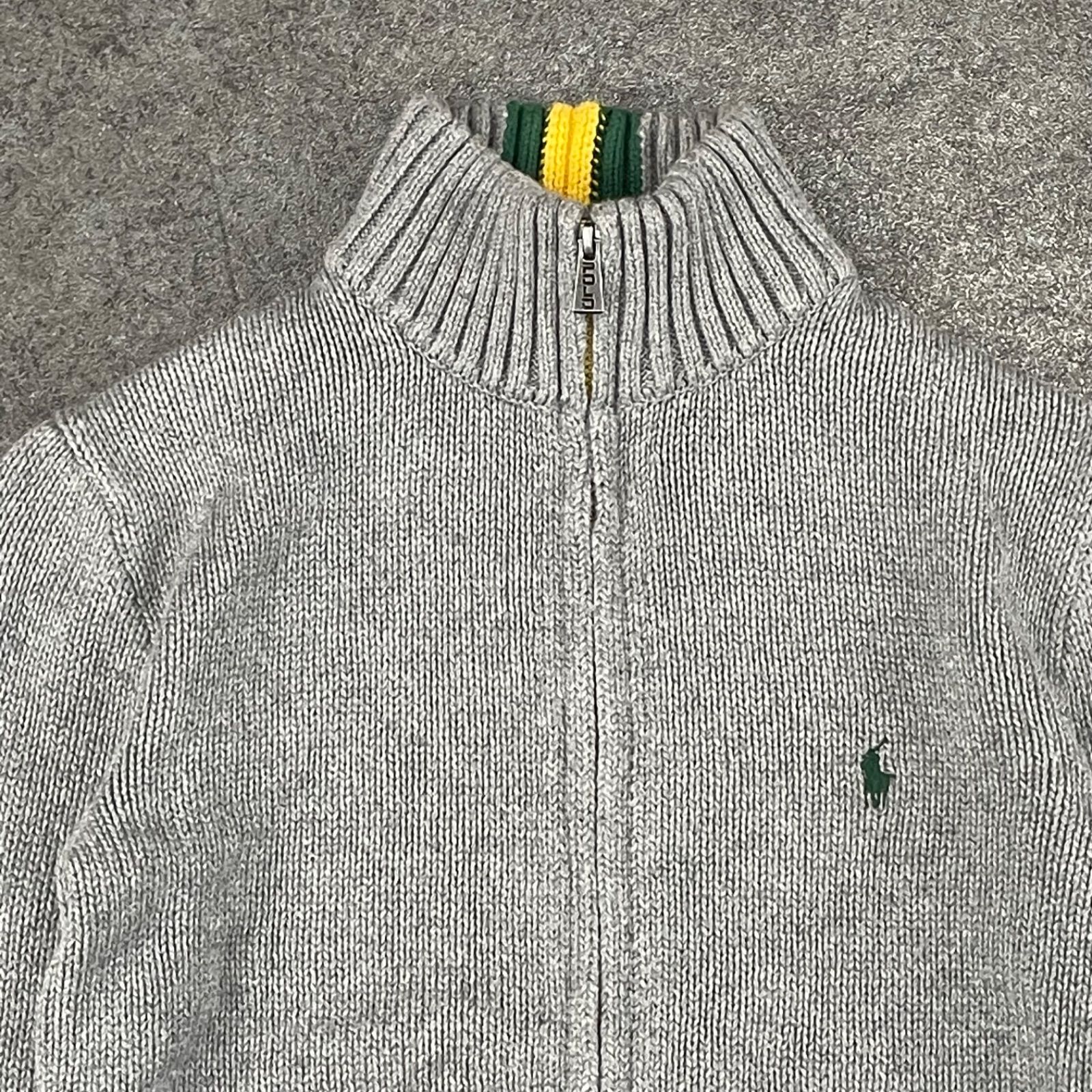 ラルフローレン フルジップアップニットジャケット 130（UK 7） Amazon