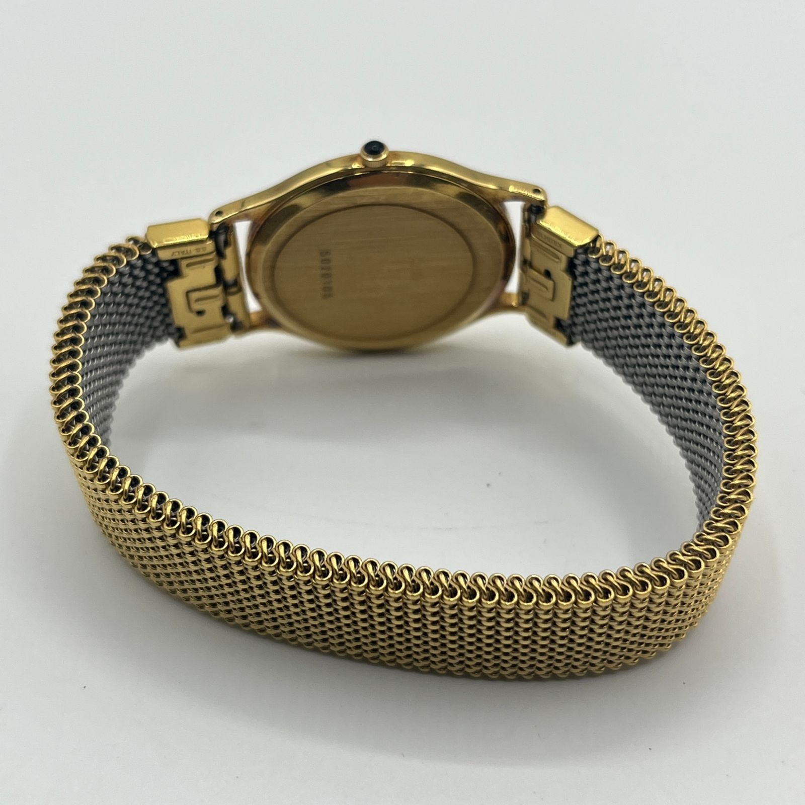 ELGIN エルジン 腕時計 2針クオーツ 18K 刻印 FK-613-C ELGIN エルジン 腕時計 2針クオーツ 18K 刻印 造幣局 ホール