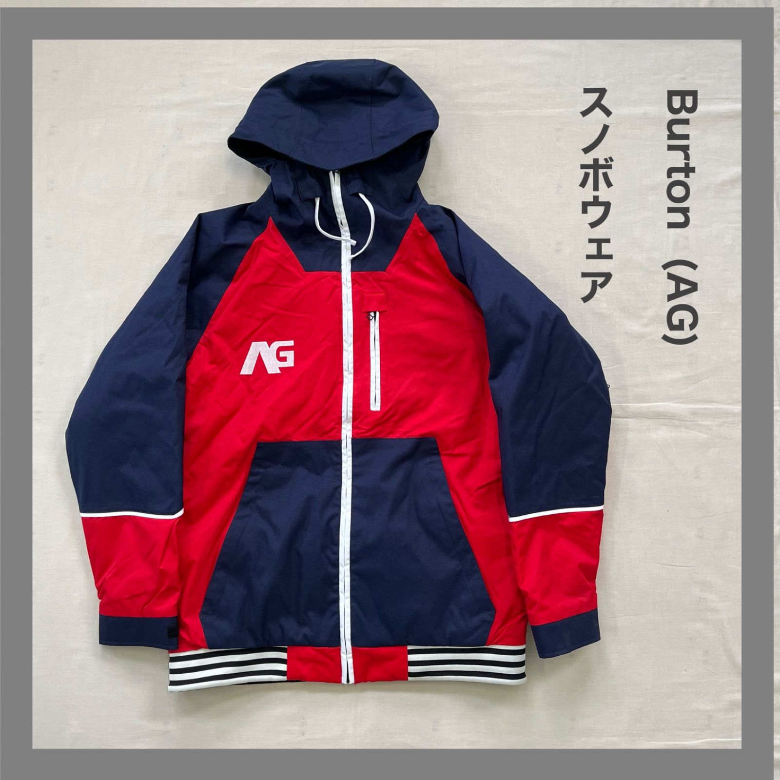 AG　エージー　Burton　バートン　ジャケット　スノボウェア　スノーウェア　スキーウェア　スノボ　スノーボード　スキー　スノー　L