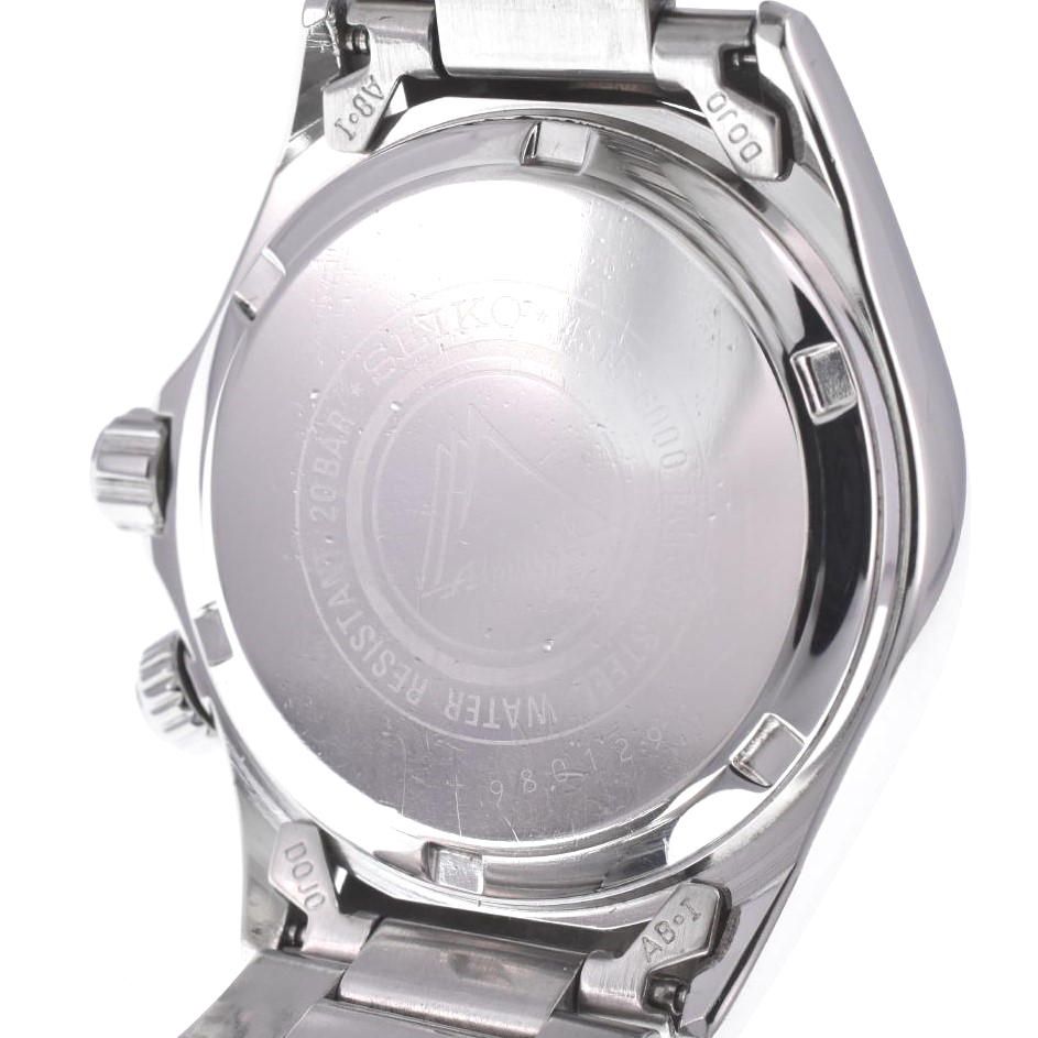 セイコー SEIKO 4S15-6000 アルピニスト デイト 自動巻き メンズ