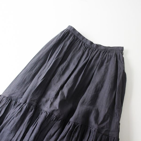 美品✨ マディソンブルー　HEM GATHER SKIRT スカート リネン 美品✨ マディソンブルー HEM GATHER SKIRT スカート リネン