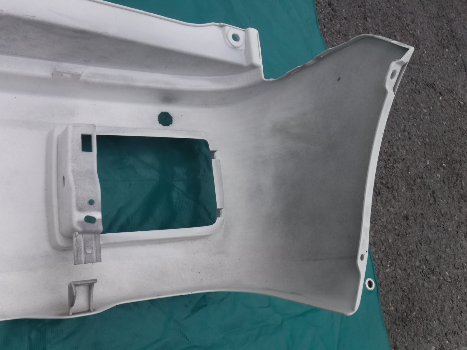 リアバンパー純正 パールホワイトZ7T