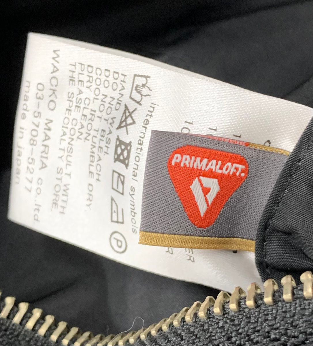 ワコマリア WACKO MARIA Ventile プリマロフト PrimaLoft