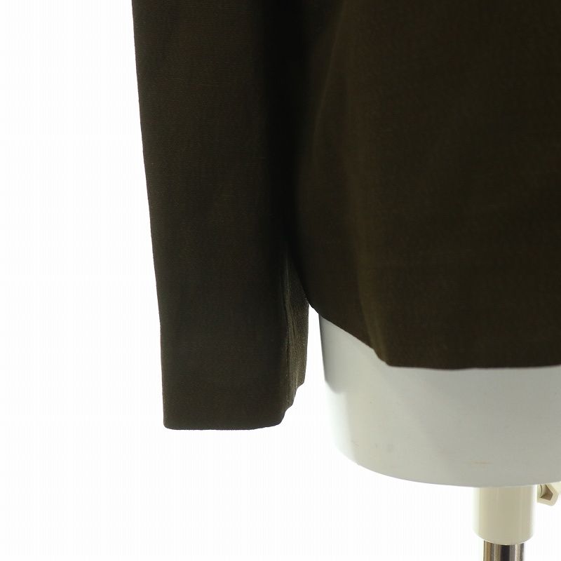 タグ付未使用JENNEベーシックニットジャケットSブラック