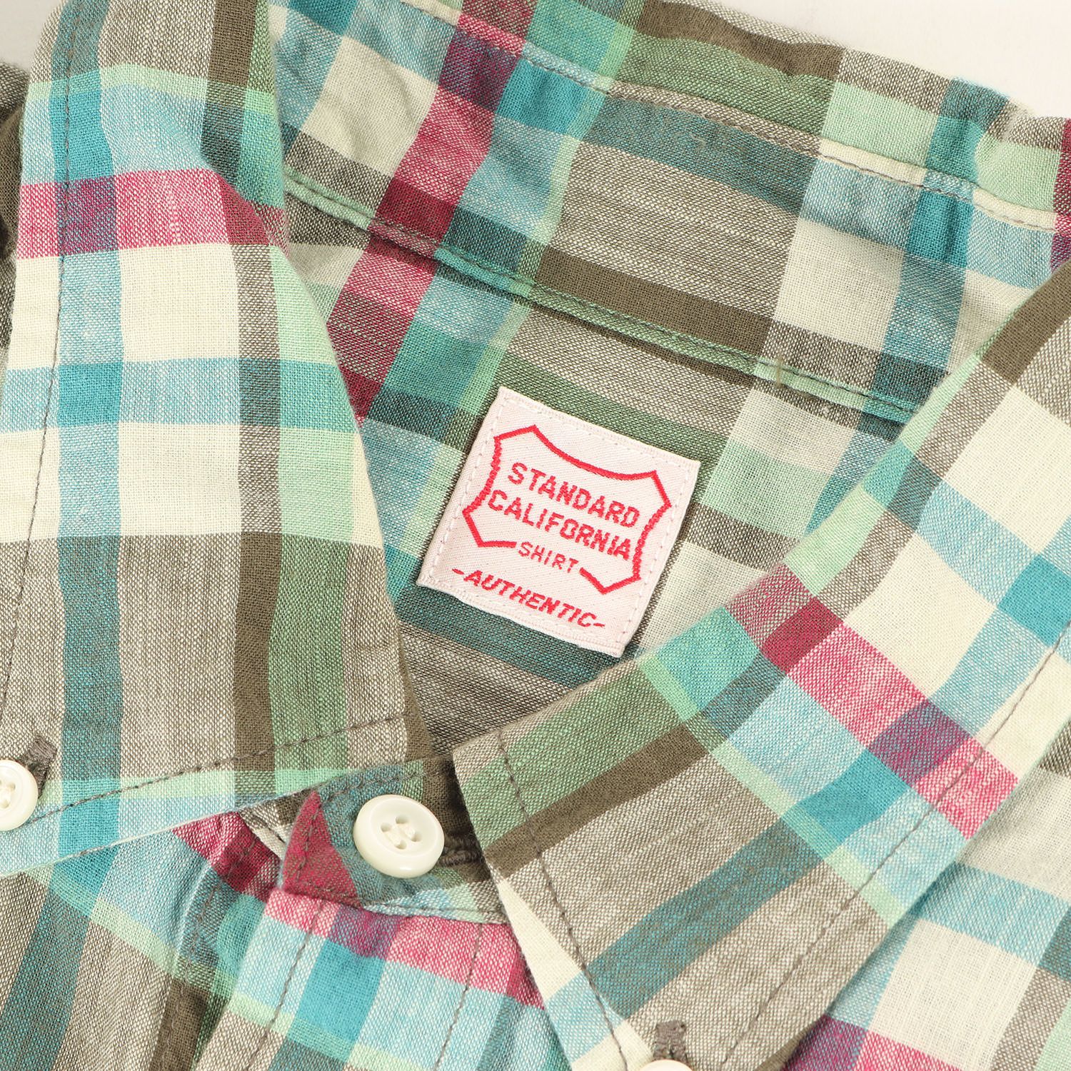 STANDARD CALIFORNIA スタンダードカリフォルニア シャツ グリーン系