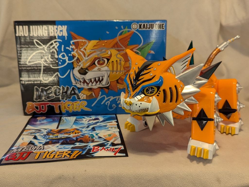 KAIJU ONE/壷工房 注文 JAU JUNG BECK MECHA BJJ TIGER 黄成型