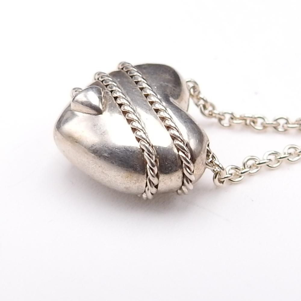 正規品 TIFFANY&CO. ハート＆アロー レディースネックレス AG925 