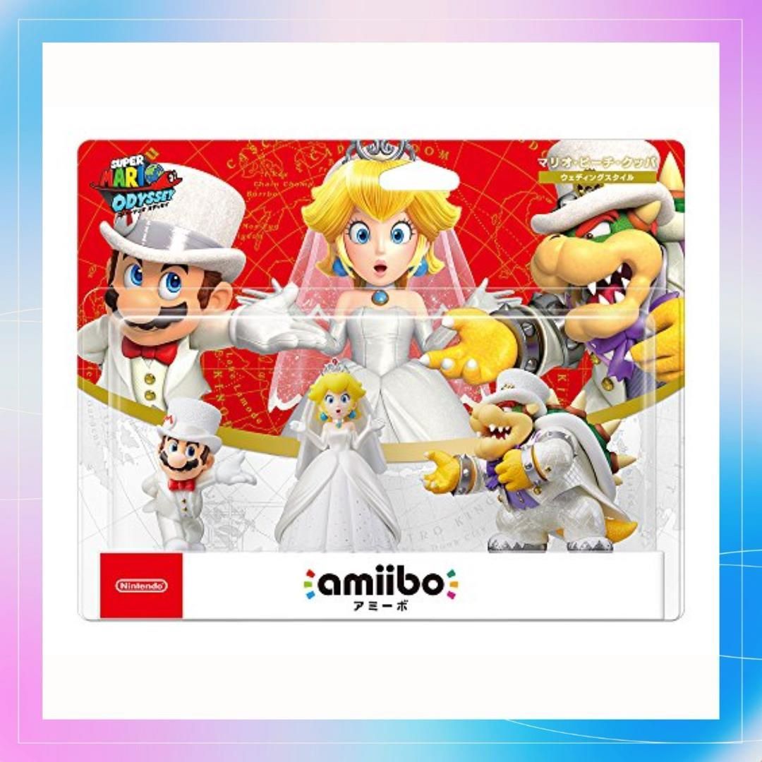 トリプルウェディングセット[マリオ/ピーチ/クッパ]_なし amiibo トリプルウェディングセット[マリオ/ピーチ/クッパ] (スーパーマリオシリーズ)  - メルカリ