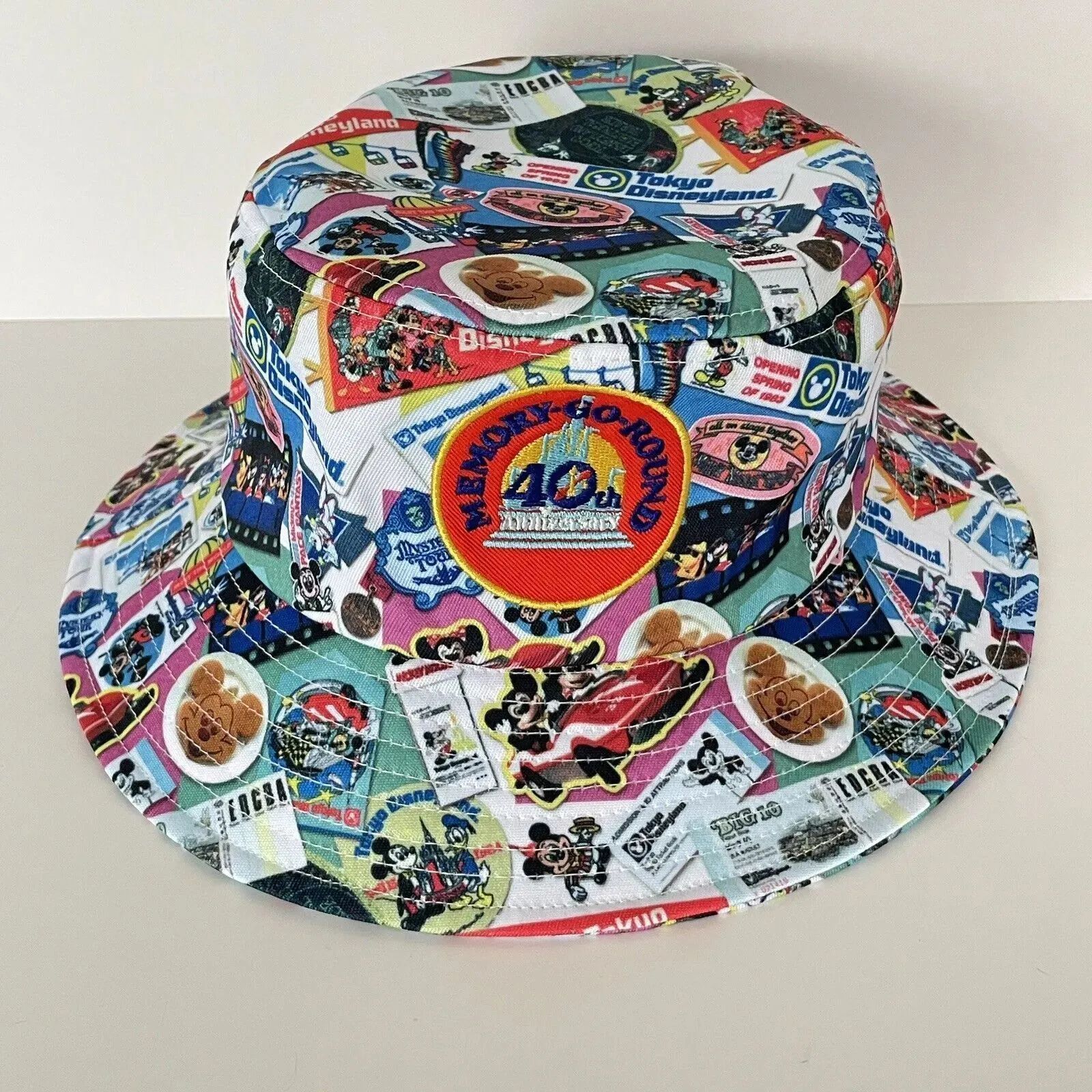 送料無料/即納】 ディズニーランド40周年デザインのバケハ 帽子 - www 