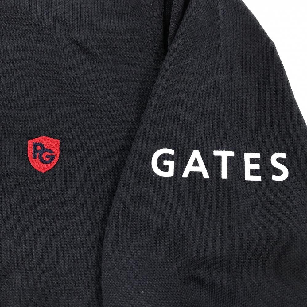 パーリーゲイツ 長袖ポロシャツ ネイビー ボタンダウン 袖ロゴ レディース 2 L ゴルフウェア PEARLY GATES WHITEMONARCHHOTEL_COM