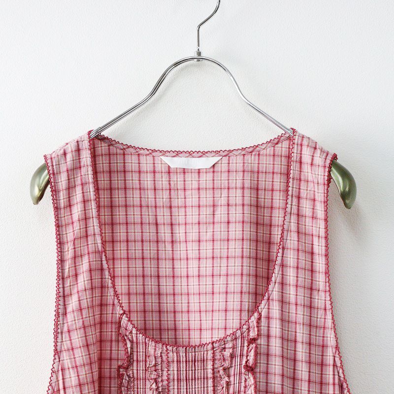 極美品 2024AW ピンクハウス PINK HOUSE たくし上げリボン付き