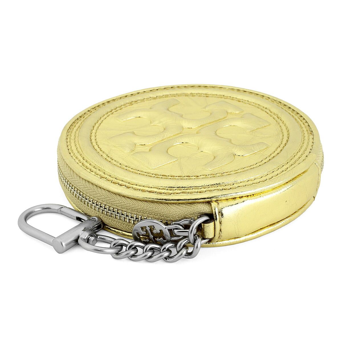 新品 トリーバーチ TORY BURCH コインケース フレミング ゴールド 