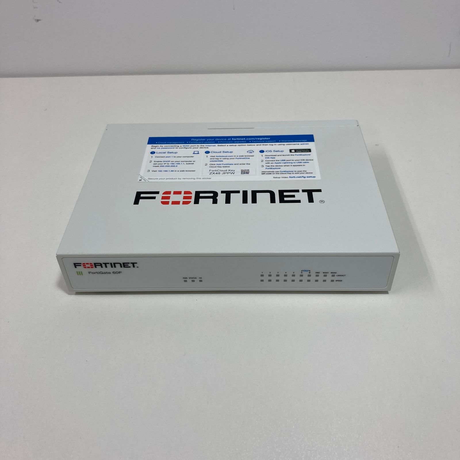 FortiGate60F(初期化済み) 【公式通販】