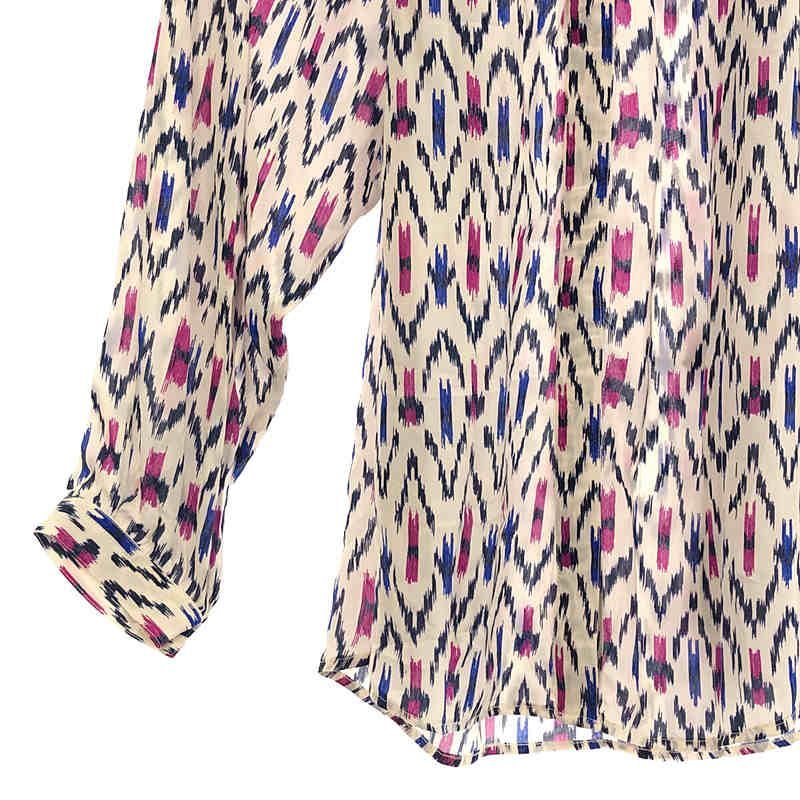 【新品】  ISABEL MARANT ETOILE / イザベルマランエトワール | AURORA レーヨン プリントシャツ | 34 | ECRU | レディース ISABEL MARANT ETOILE / イザベルマランエトワール | AURORA