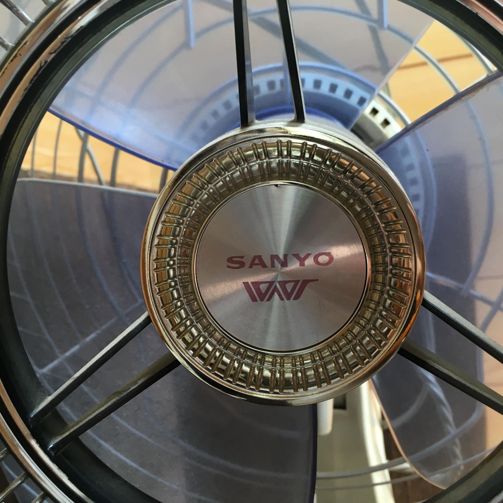 SANYO サンヨー 扇風機 ダイナミックW ワイド EF-6YA 昭和レトロ