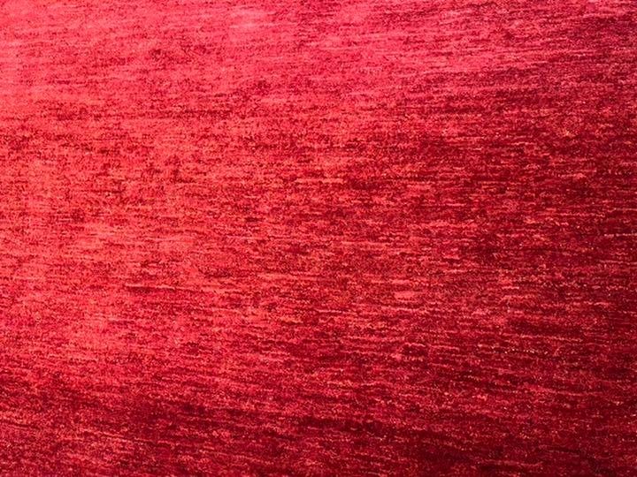 艶やか】天然ラグ ガゼニラハット 194×146 真紅 ダークレッド 赤