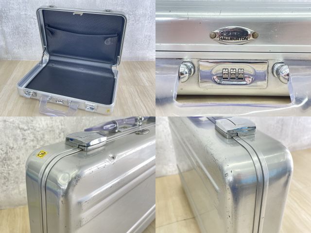レア ゼロハリバートン アタッシュケース クリアハンドル 【中古