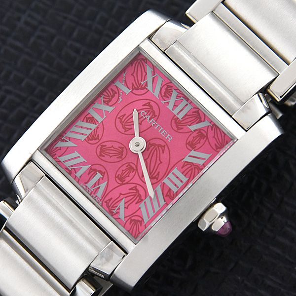 カルティエ 時計 レディース タンクフランセーズSM 2006年クリスマス  