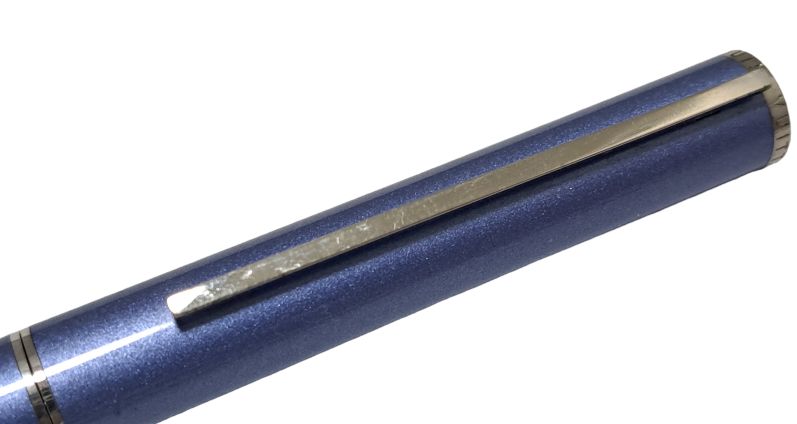 ルイヴィトン ボールペン ジェットリーニュ ブルー N79259 シルバー