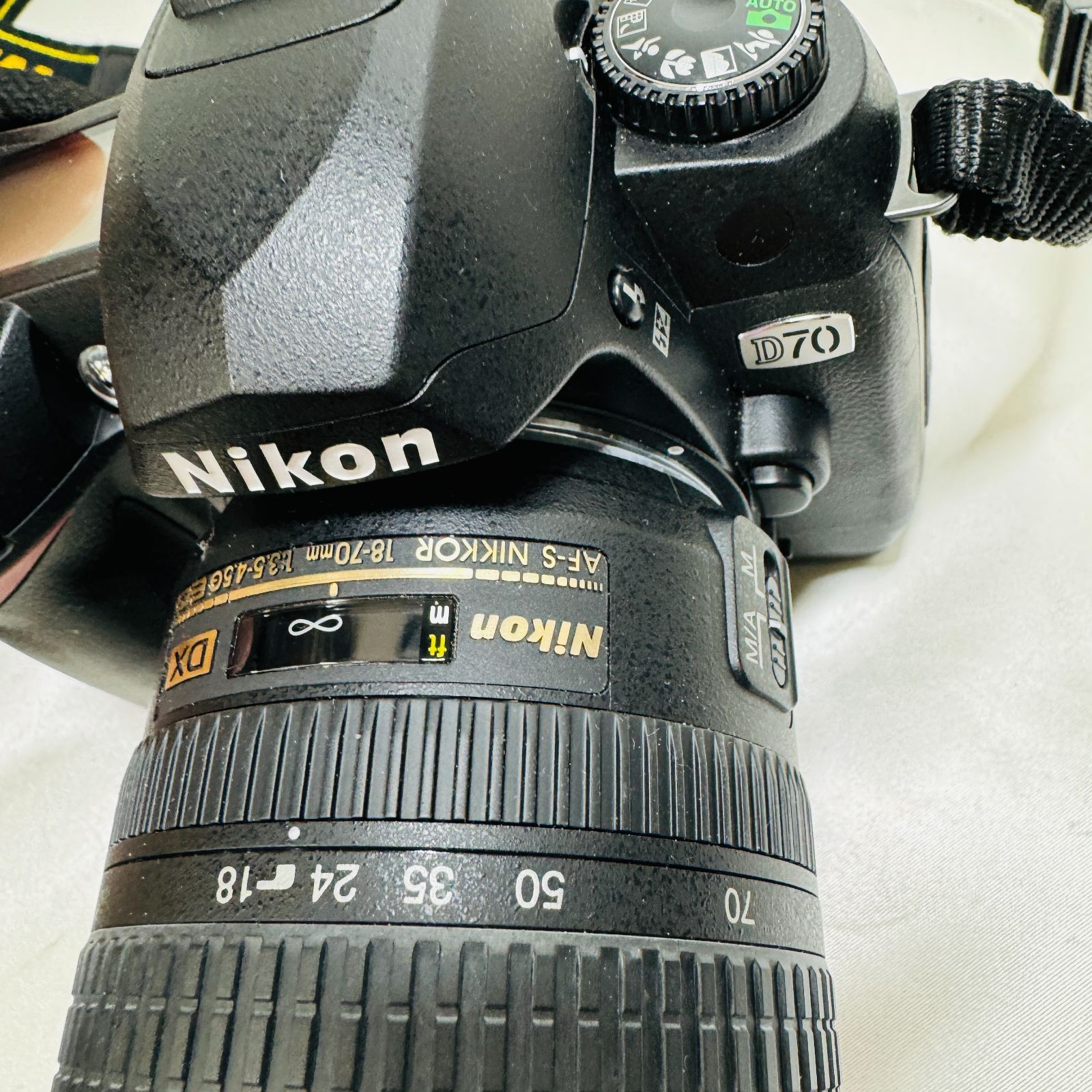 S【動作未確認】Nicon ニコン D70 デジタルカメラ 一眼レフカメラ 付属