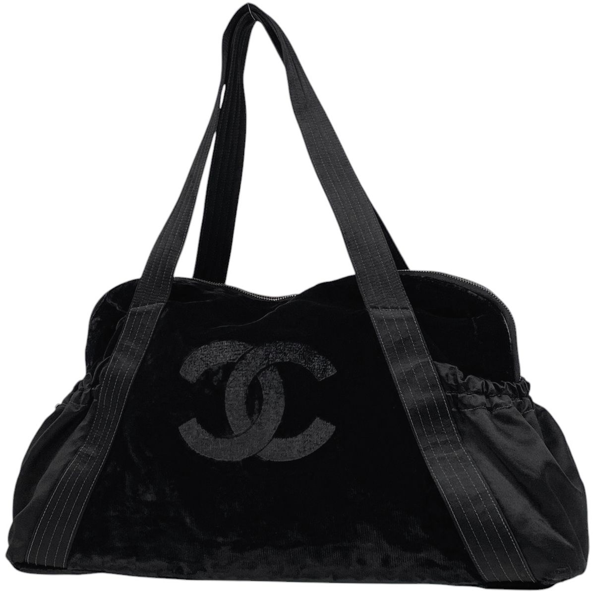 シャネル ココマーク マトラッセ ベロア ハンドバッグ シャネル CHANEL ココマーク ハンドバッグ ショルダーバッグ