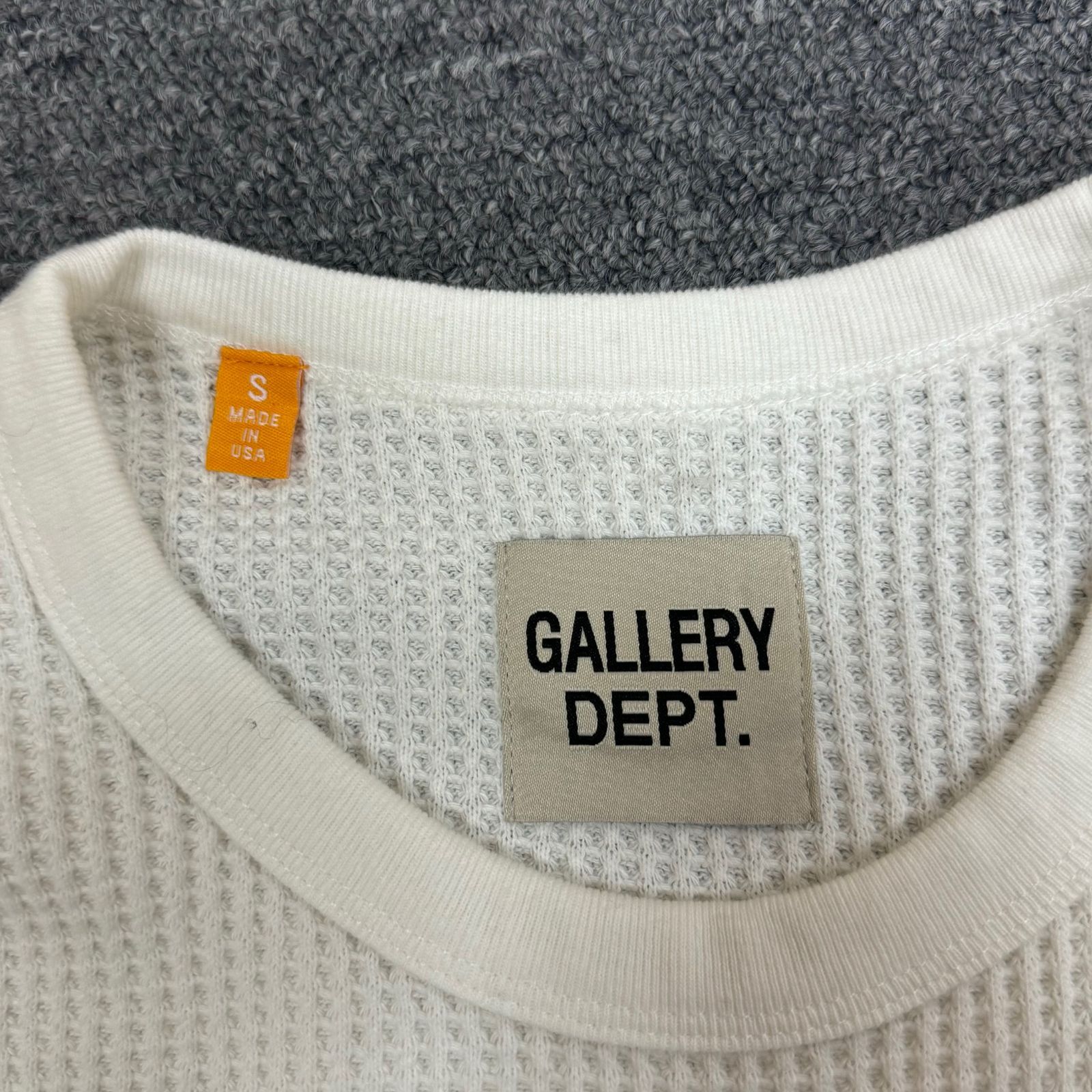 GALLERY DEPT. オーバーサイズサーマルワッフルロングスリーブ