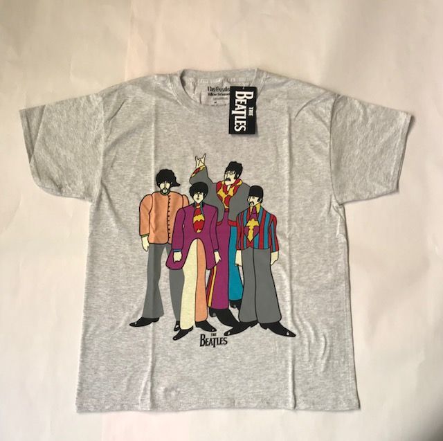 THE BEATLES ビートルズ　イエローサブマリン　Tシャツ ビートルズ イエローサブマリン公式Tシャツ M - メルカリ