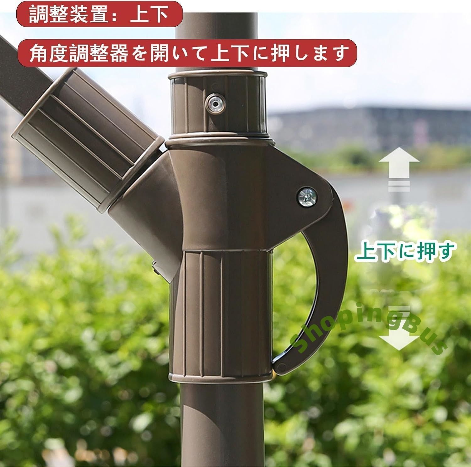 丈夫で耐風性にている