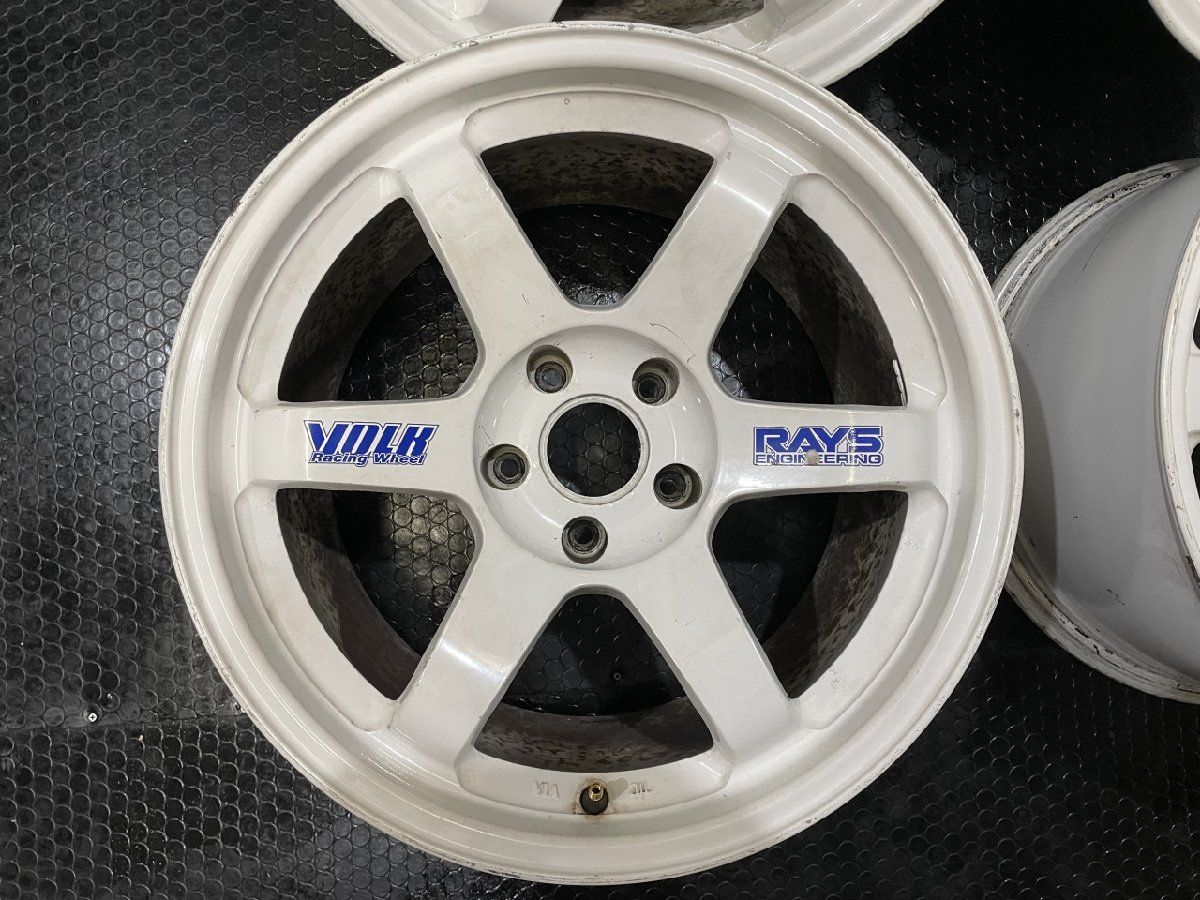 深リム 廃盤 RAYS レイズ N-RS ボルクレーシング15インチ 6.5J +43 