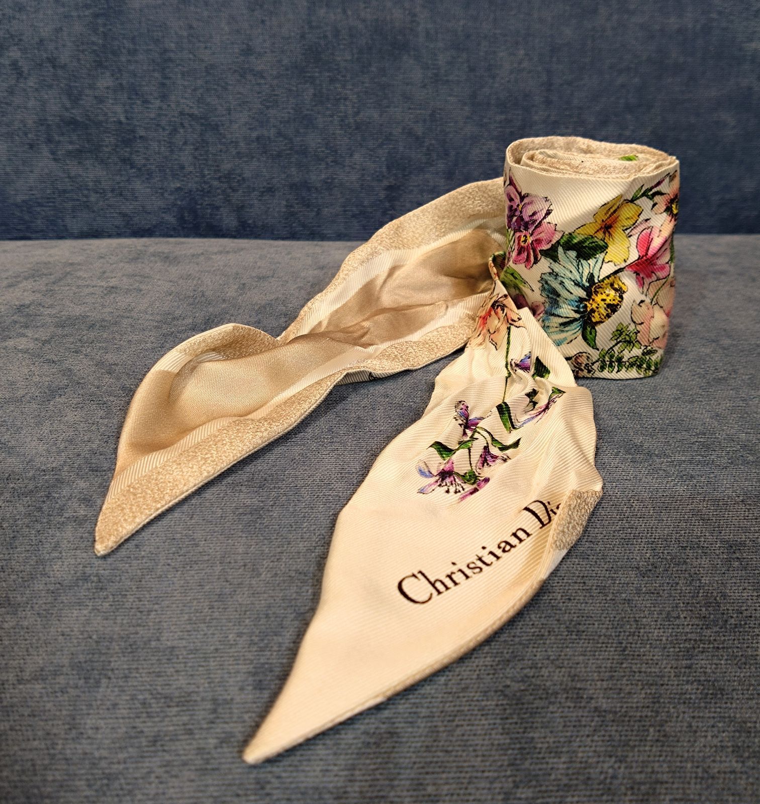 ⭐️美品⭐️ クリスチャンディオール ミッツァ D-フローラル スカーフ DIOR | D-Floral ミッツァ スカーフ シルクツイル