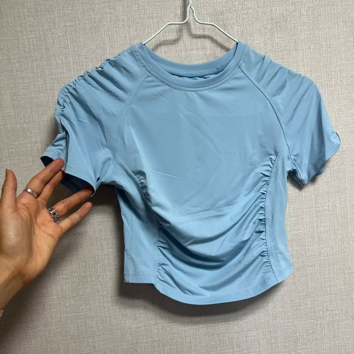 SUKALA★ボタニカルシャーリングレギンスカバータンク上下セットアップSサイズ SUKALA】タンクトップ＆レギンスセットアップ(Sサイズ スモーク