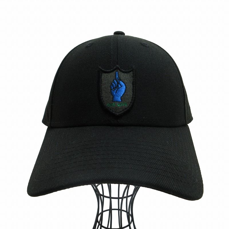 sacai x NEW ERA Gonz ONE LOVE Hat BLACK