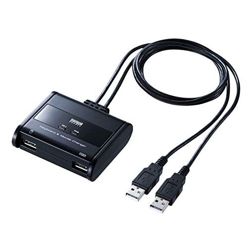 サンワサプライ(Sanwa Supply) キーボード・マウス用パソコン切替器(2:1) SW-KM2UU