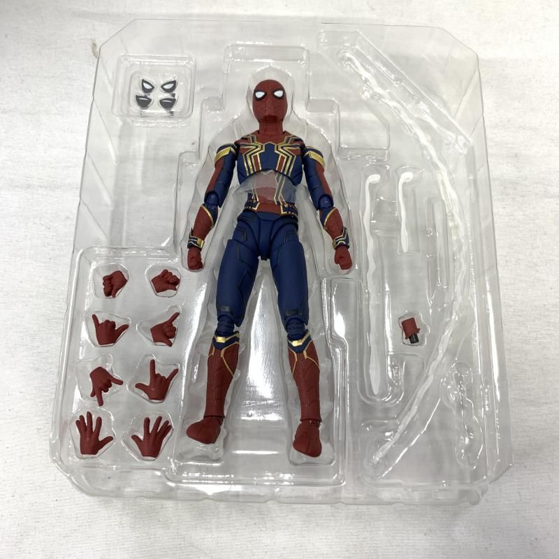 中古】開封)S.H.Figuarts ｱｲｱﾝ・ｽﾊﾟｲﾀﾞｰ ｲﾝﾌｨﾆﾃｨｰ・ｳｫｰ[91] アイアン