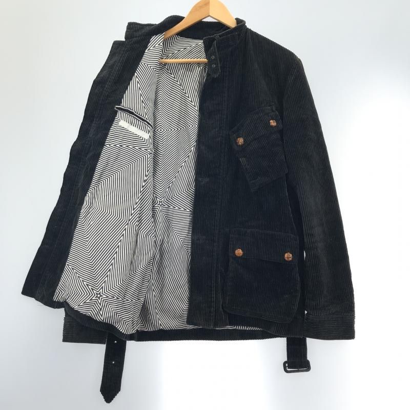 中古】NUMBER (N)INE コーデュロイ モーターサイクルジャケットサイズ4 