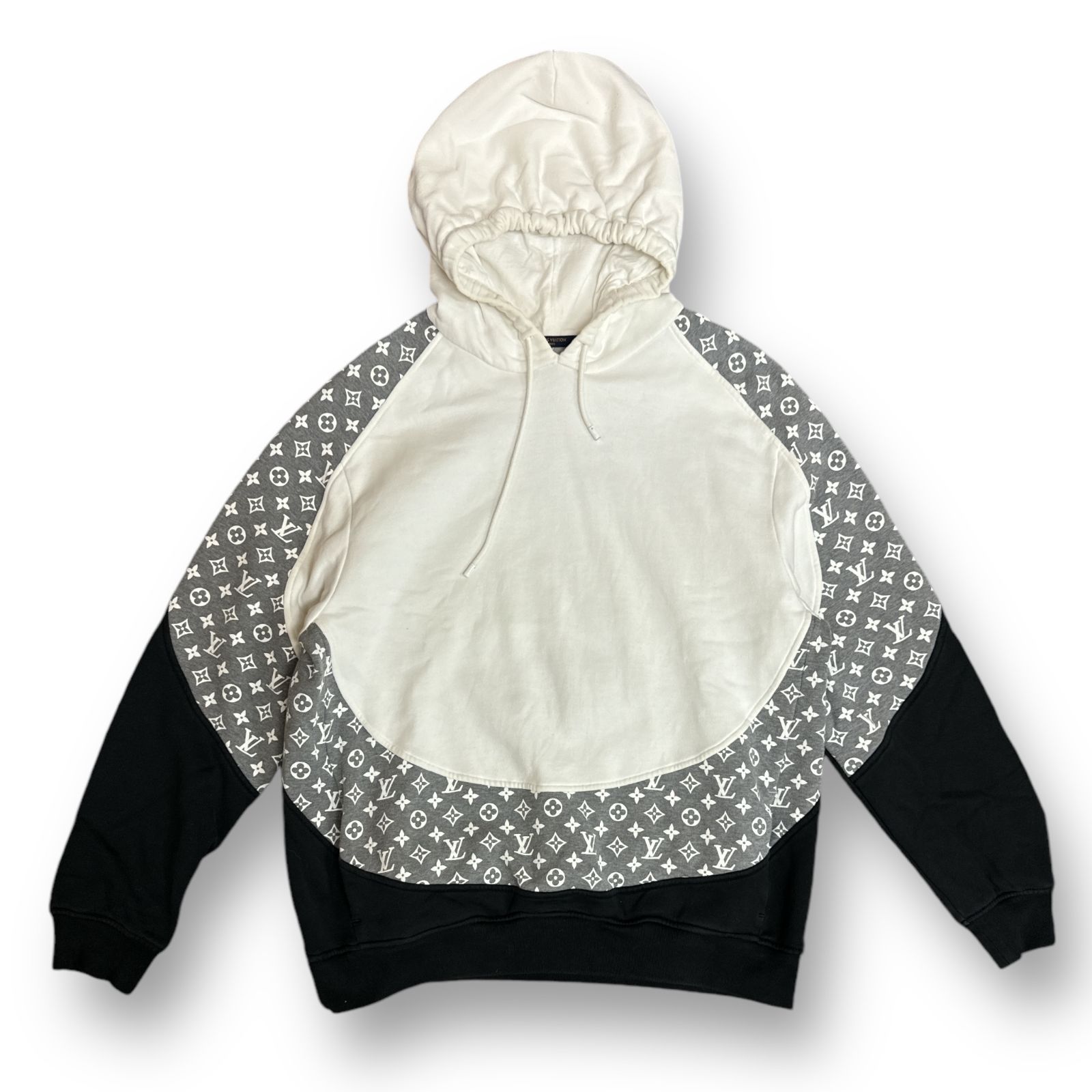 LOUIS VUITTON モノグラム サークルカット フーデッド スウェット 
