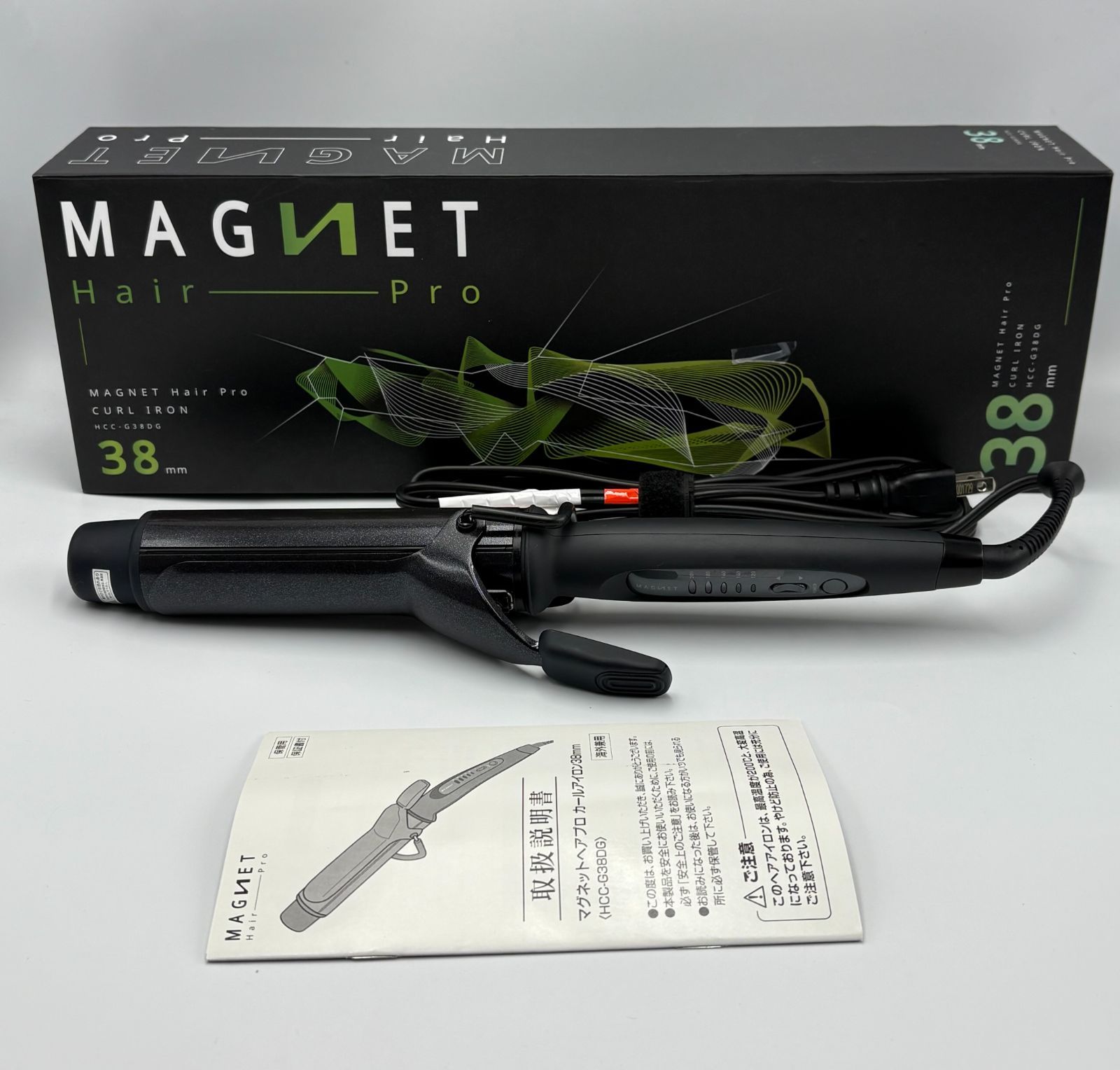 正規品 MAGNET Hair Pro 38mm カールアイロン コテ MAGNETHairPro 1,584円オフ マグネットヘアプロ カールアイロン